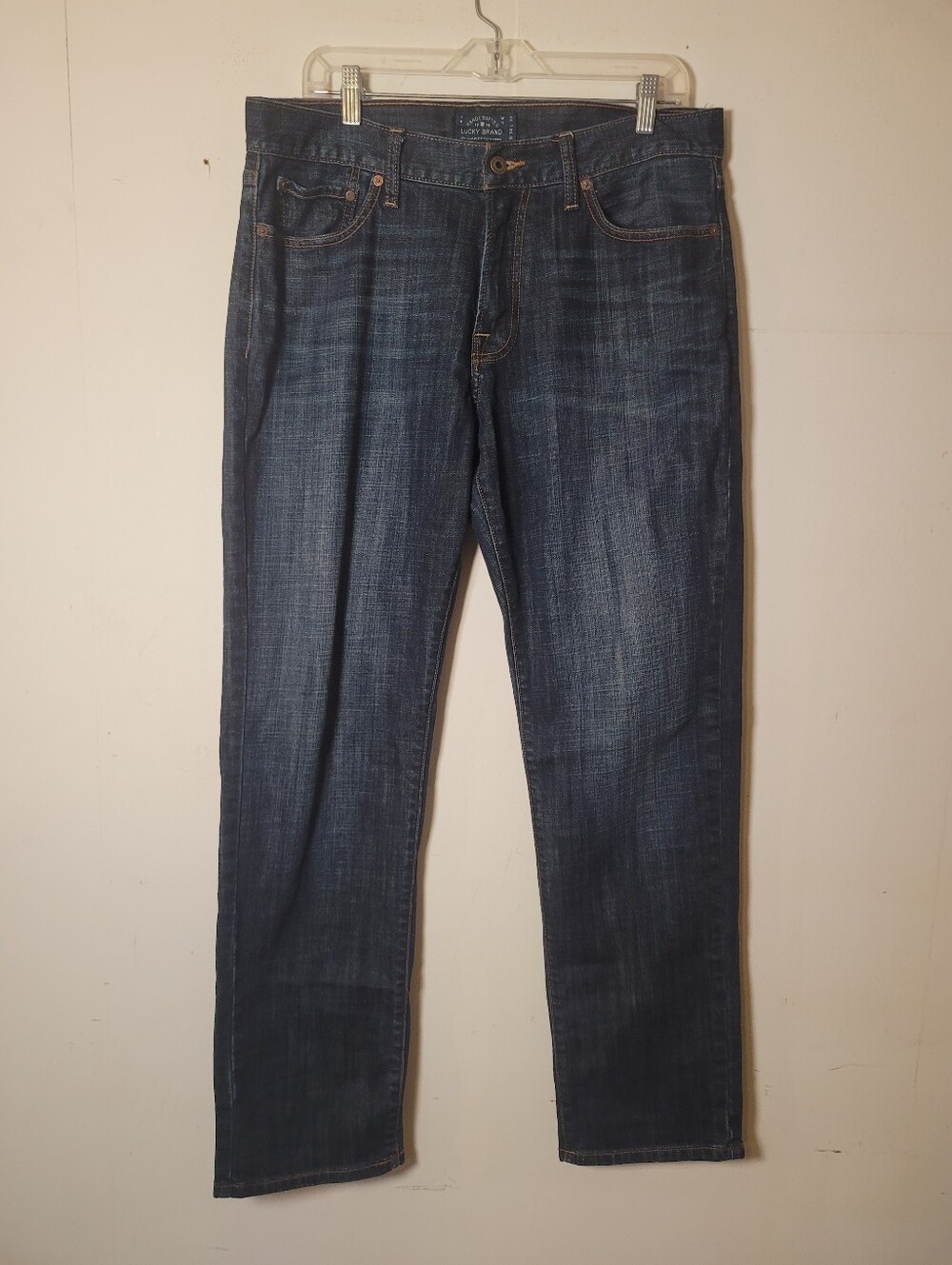 Lucky Brand Dark Wash Jeans Straight Size 34x32